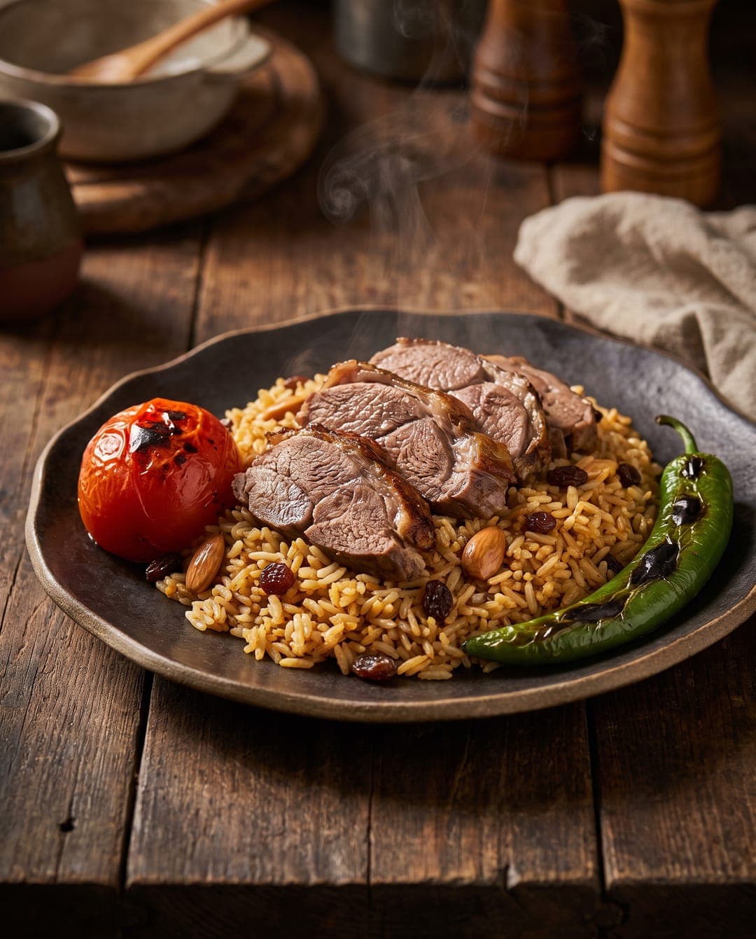 Spit Roasted Lamb
